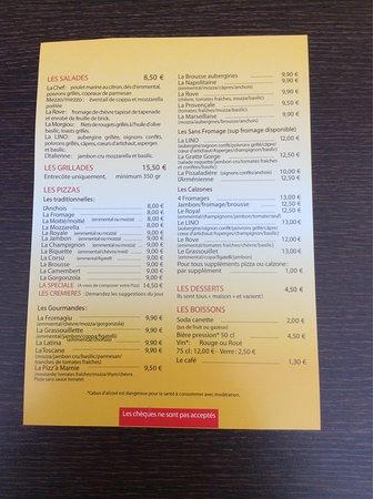 La PIZZ A LINO